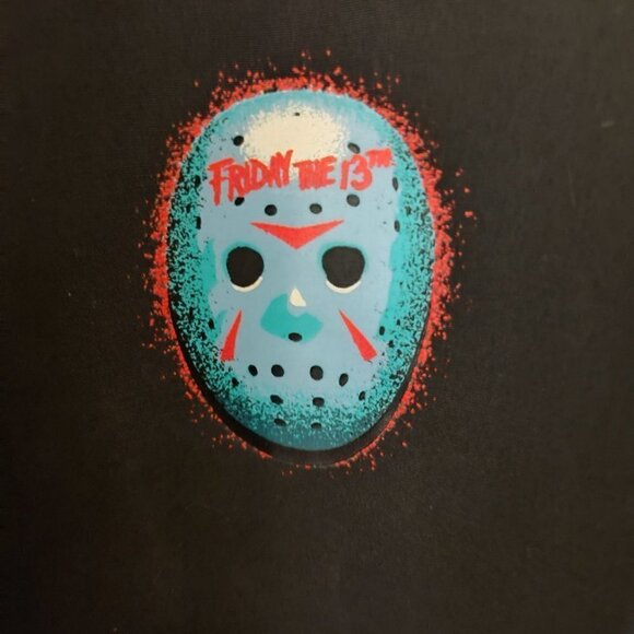 Jason Voorhees Friday the 13th Camp Crystal Reversable Jacket Size 2X-3X - Picture 8 of 12